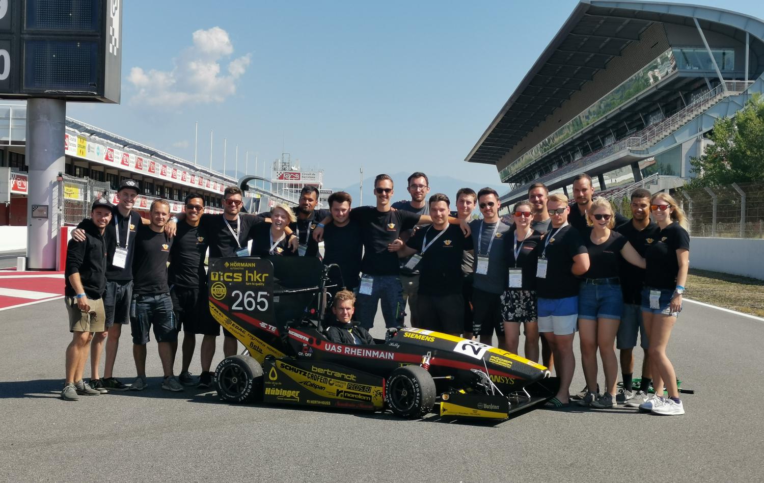Studentischer Rennwagen Spr20 Sparda Vereint De