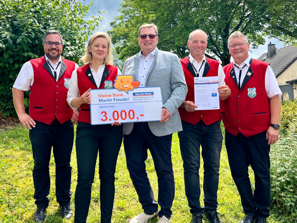 Kultur Platz 3: Musikverein „Haunequelle“ Dietershausen e. V. für das Projekt „Vereinsjubiläum – wir wollen bekannter werden!“