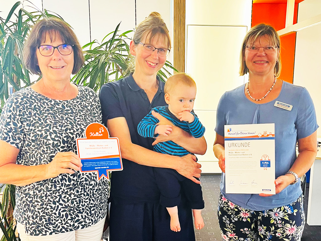 Kultur Platz 4: MüZe - Mütter- und Familienzentrum Karben e. V. für das Projekt „MüZe-Jubiläumsdisco für Mütter“