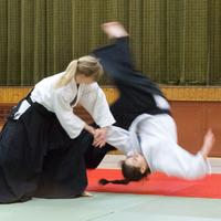 Im Aikido liegt der Frauenanteil zwischen 30-50 %.