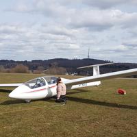 Ausbildungsflug im Doppelsitzer